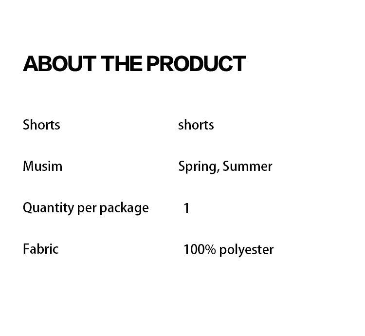 Fashion shorts