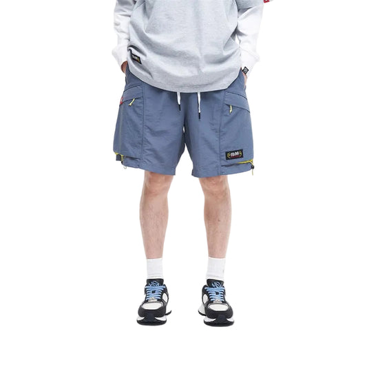 HEA Lion Head Embroidered Casual Shorts