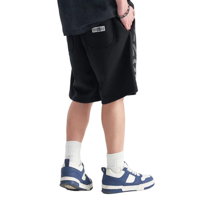 HEA Logo Print Wide Leg Knitted Shorts