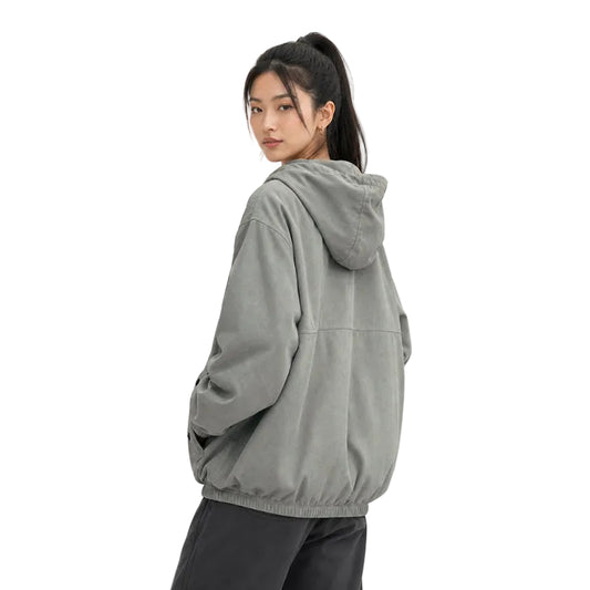 HEA Hooded Zip-Up Jacket