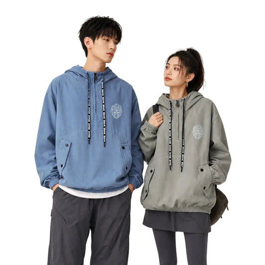 HEA Hooded Zip-Up Jacket