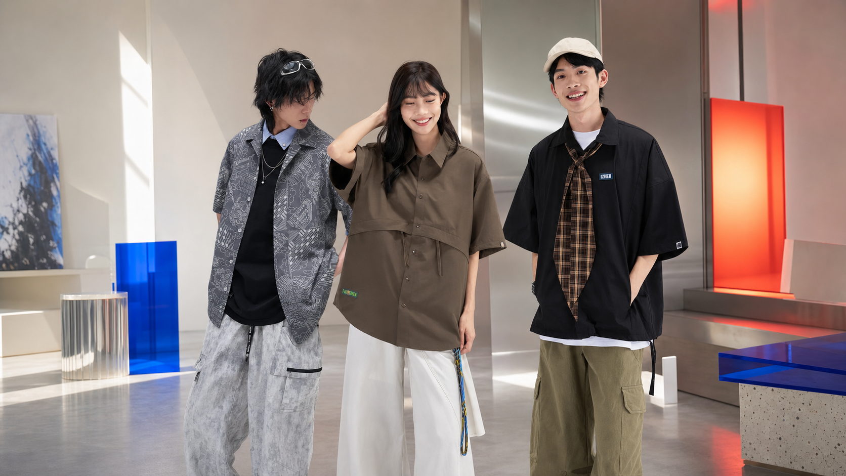 HEA utility streetwear campaign